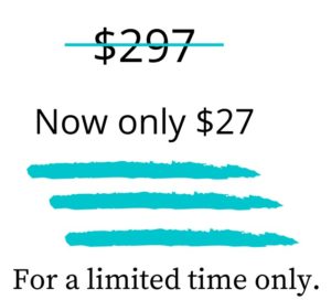 was $297, but now only $27 for a limited time